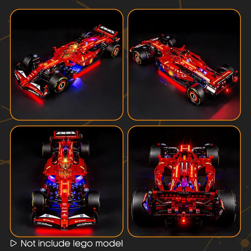 Beleuchtungssatz für Ferrari SF-24 F1-Rennwagen 42207 - Lightailing