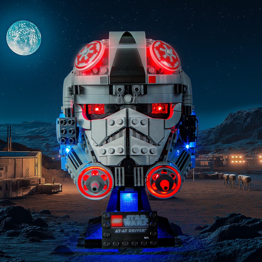 Beleuchtungsset für AT-AT-Fahrerhelm 75429-Lightailing