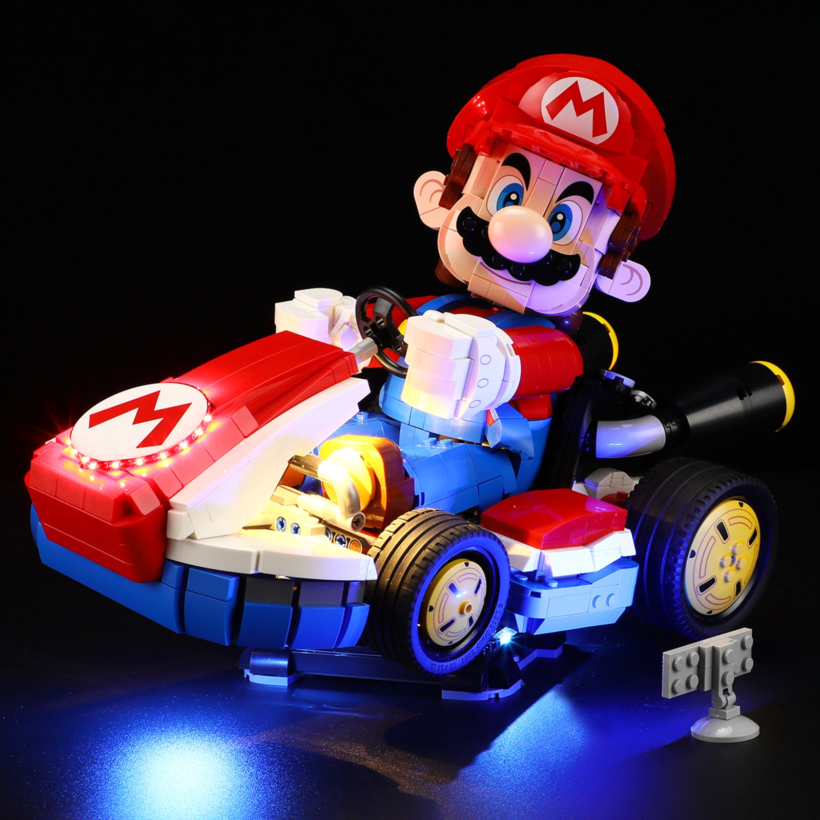 Light Kit for Mario Kart – Mario & Standard Kart 72037-Lightailing