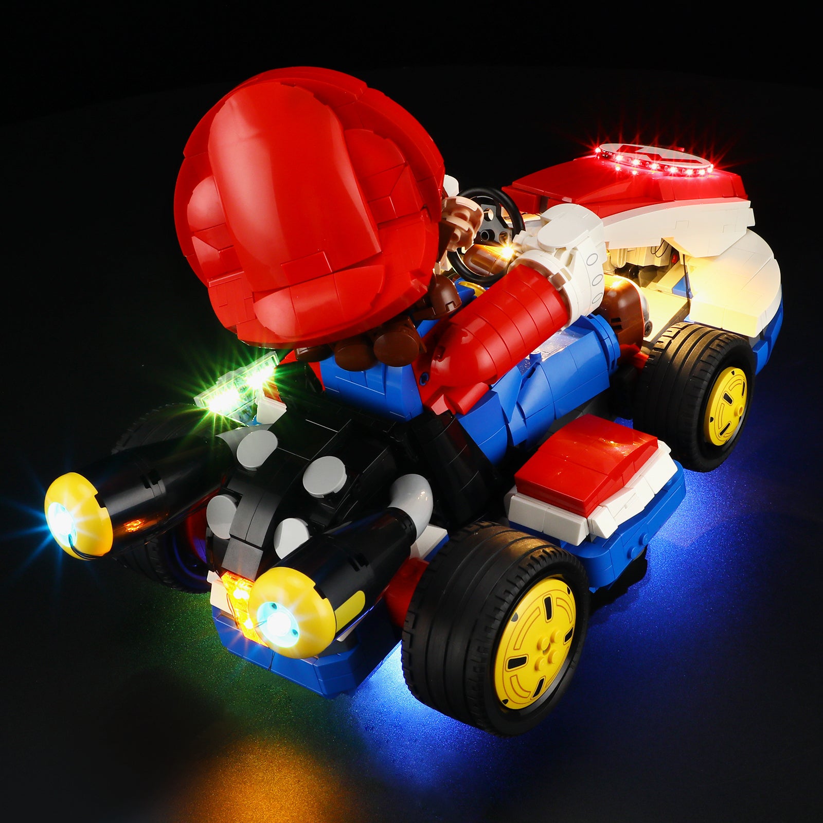 Light Kit for Mario Kart – Mario & Standard Kart 72037-Lightailing