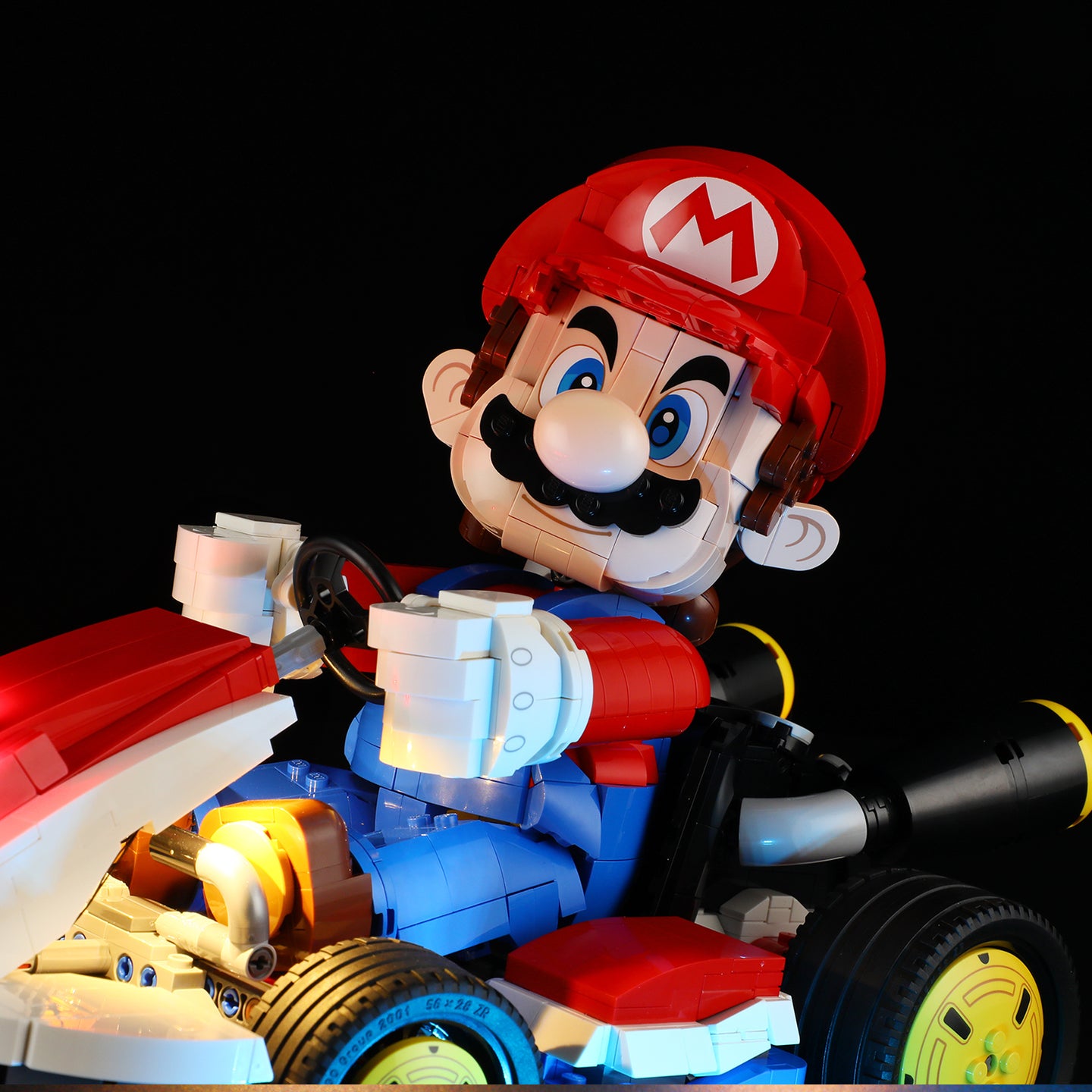 Light Kit for Mario Kart – Mario & Standard Kart 72037-Lightailing