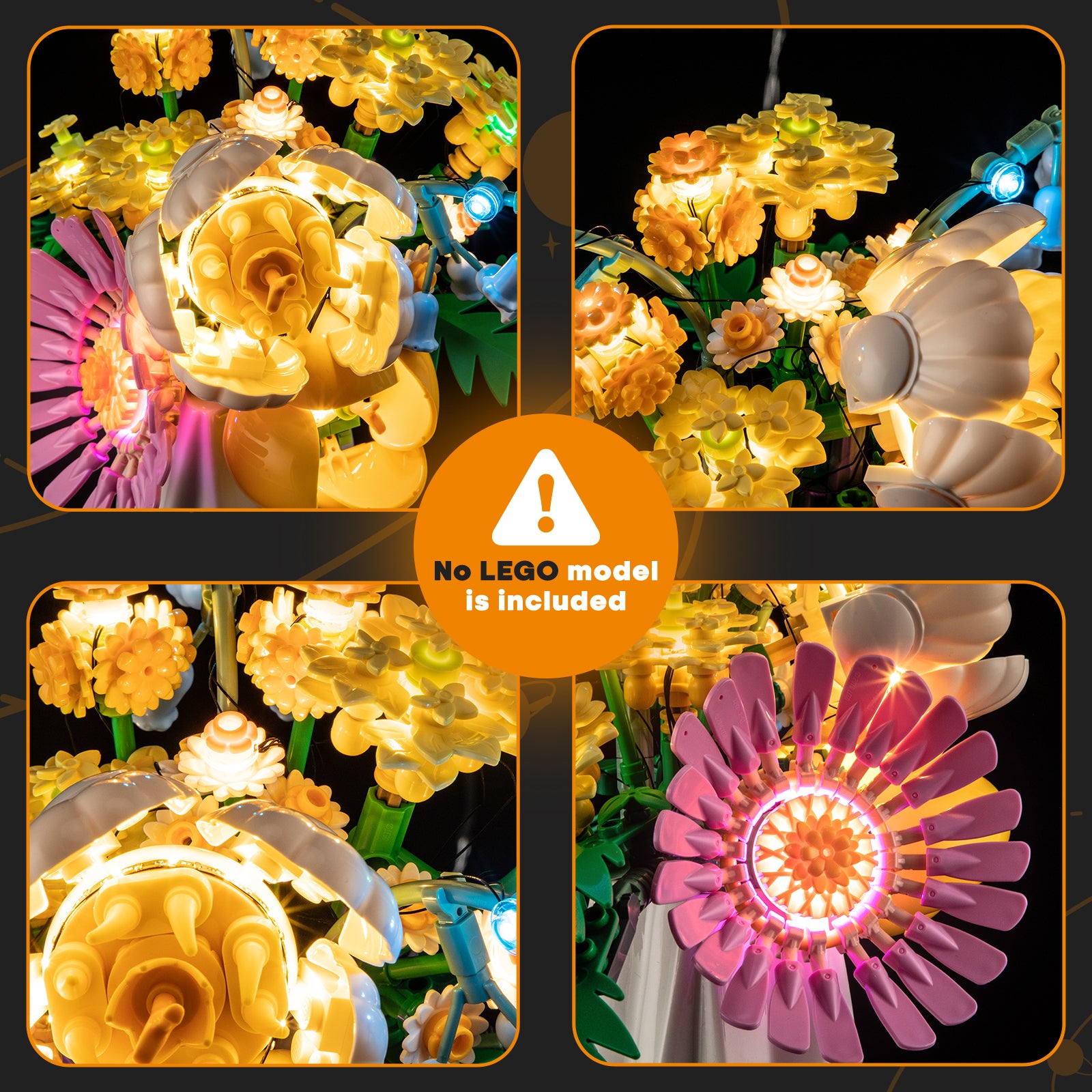 Lightailing Light Kit For Petite Sunny Bouquet #10347-16