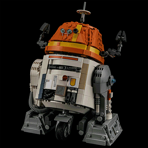 Lightailing Light Kit For Chopper (C1-10P)™ Astromech Droid #75416-2