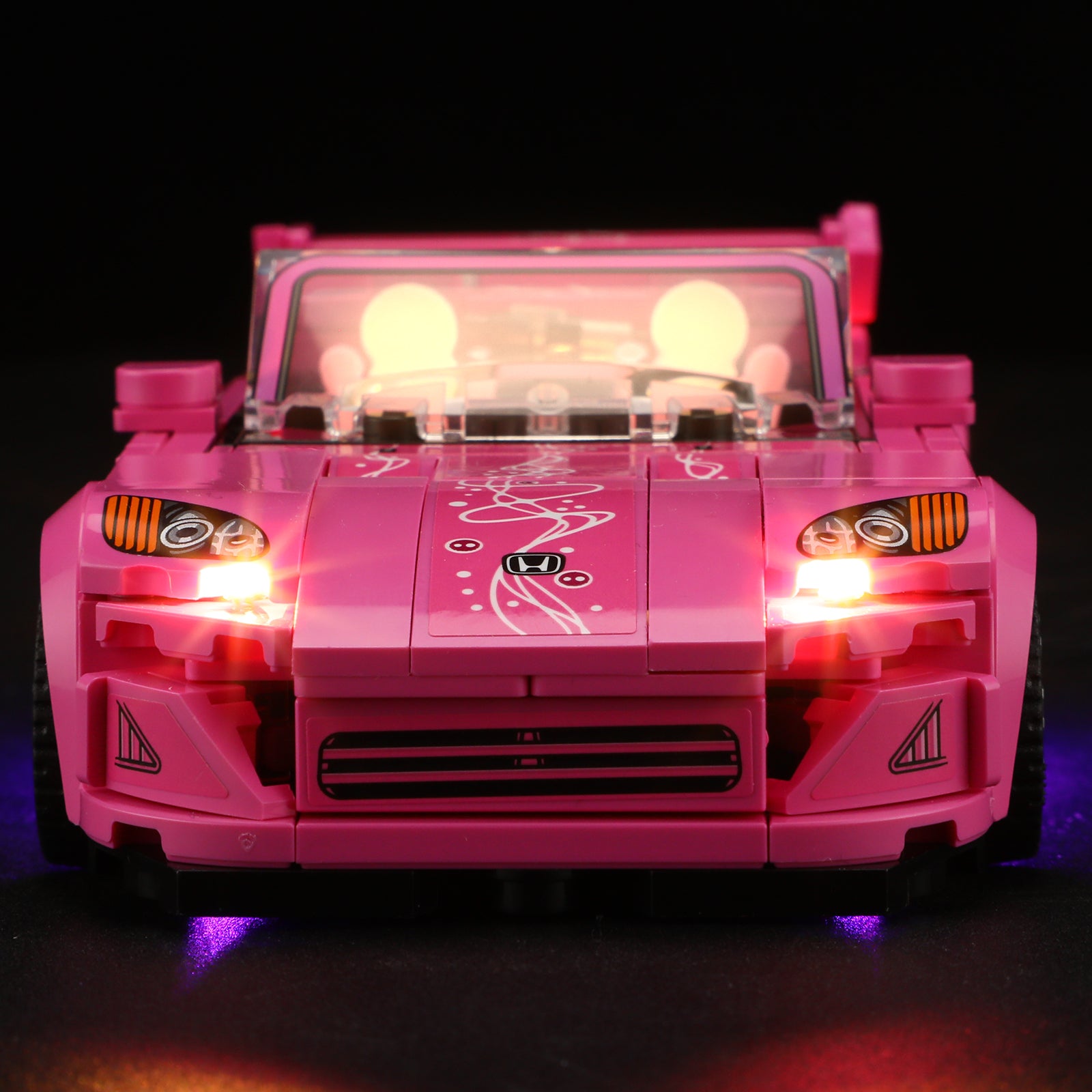 Lightailing Light Kit For LEGO 2 Fast 2 Furious Honda S2000 #77241-11