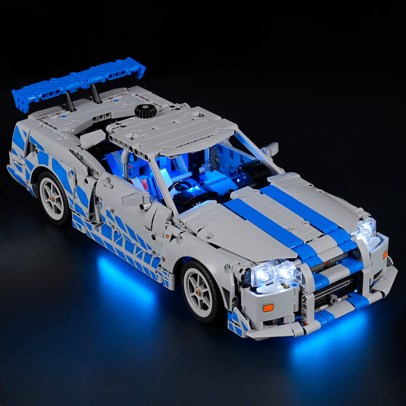 Lightailing Light Kit For 2 Fast 2 Furious Nissan Skyline GT-R (R34) Car