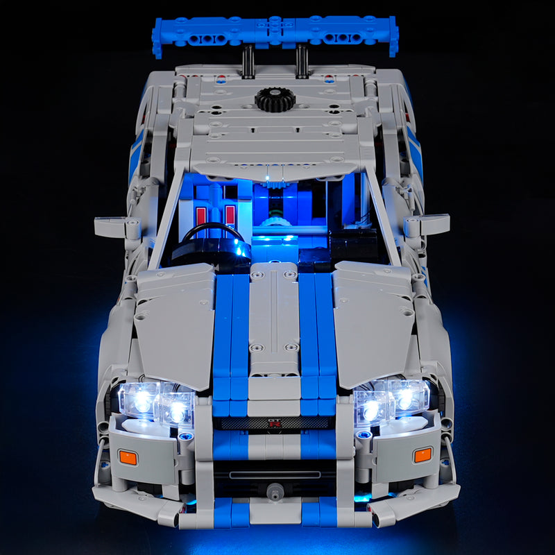 Lightailing Light Kit For 2 Fast 2 Furious Nissan Skyline GT-R (R34) Car
