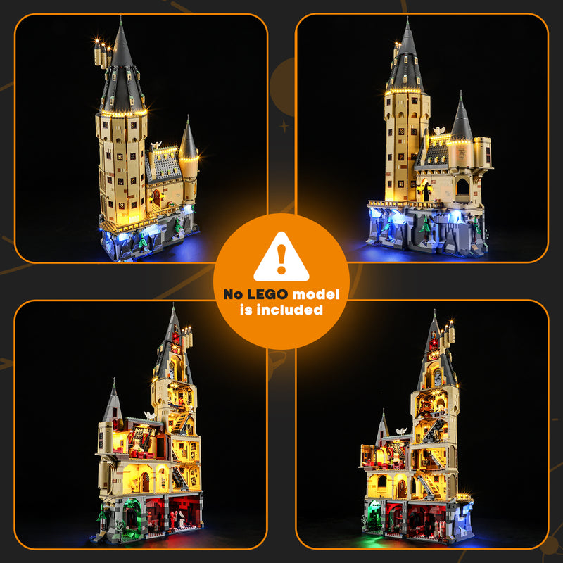 Lightailing Light Kit For Hogwarts™ Castle: The Main Tower