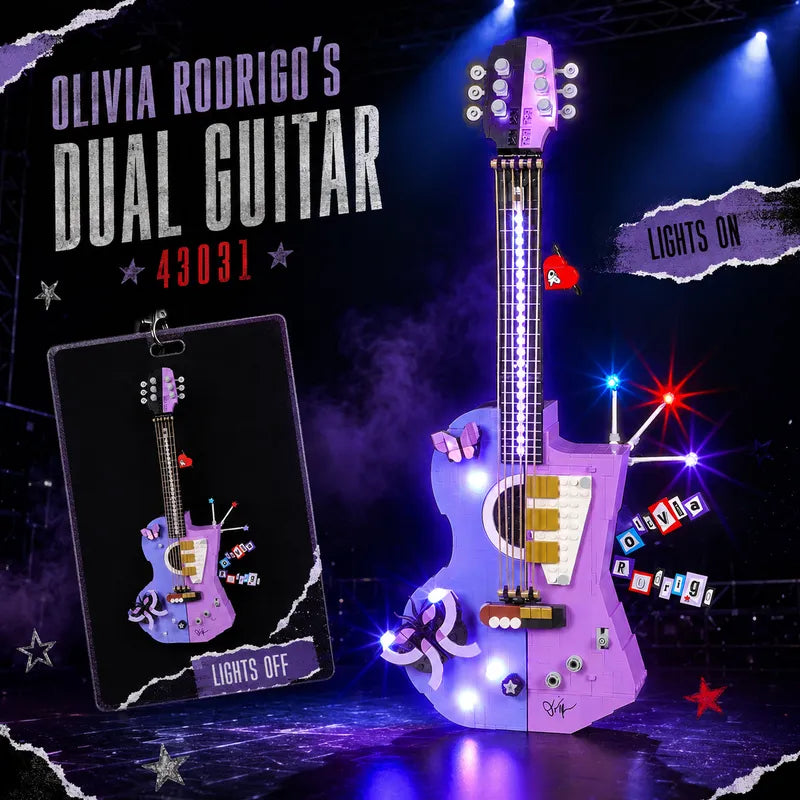 Light kit for Olivia Rodrigo's Dual Guitar 43031 | Lightailing【Not Final Price｜Coming Soon】