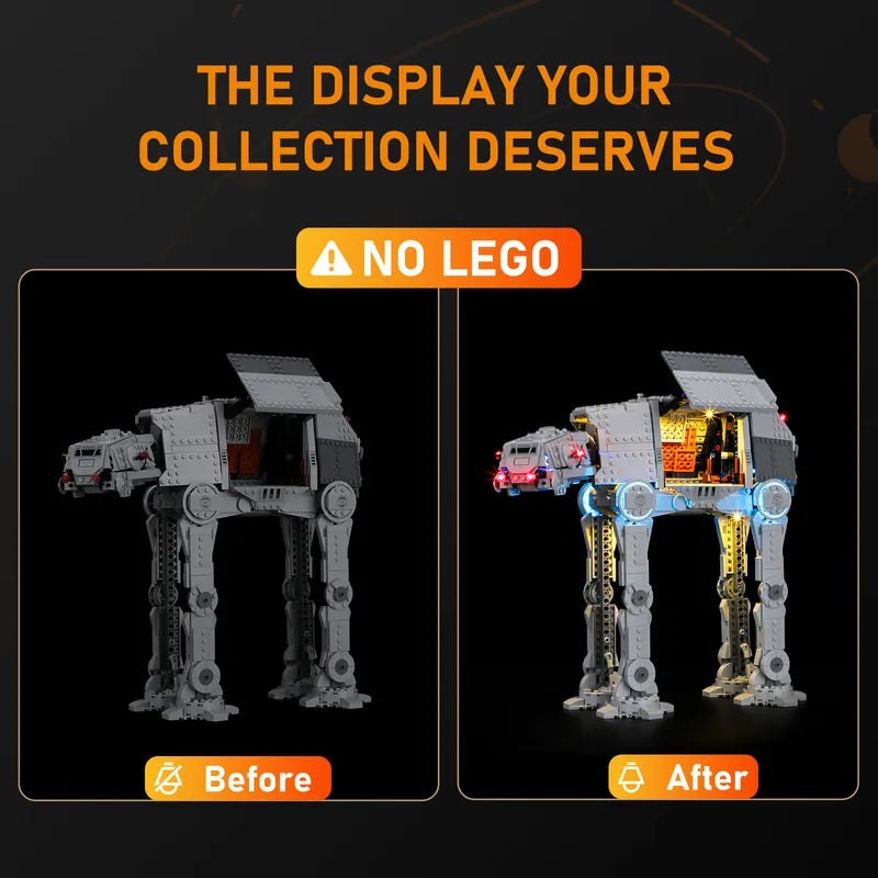Light kit for Imperial Remnant AT-AT with INT-4 75454 - Lightailing【Not Final Price｜Coming Soon】