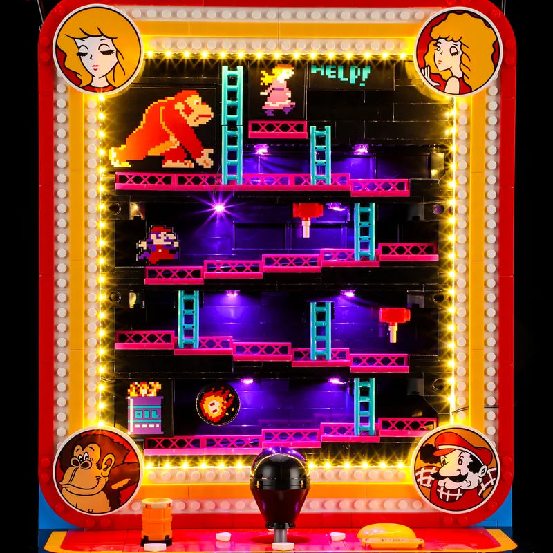 Light kit for Donkey Kong Arcade 72051 | Lightailing【Not Final Price｜Coming Soon】