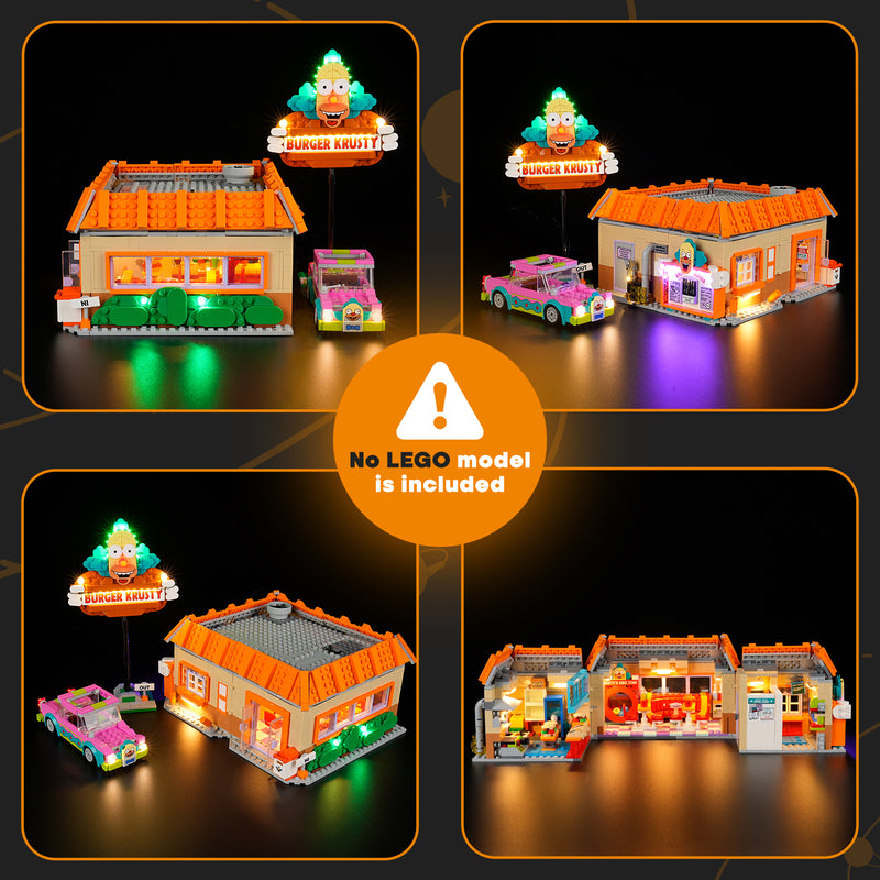 Lightailing Light Kit For LEGO The Simpsons™: Krusty Burger