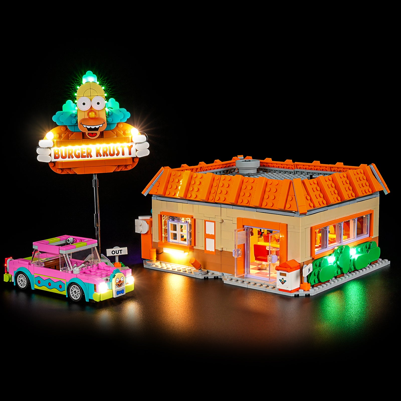Lightailing Light Kit For LEGO The Simpsons™: Krusty Burger #10352-3