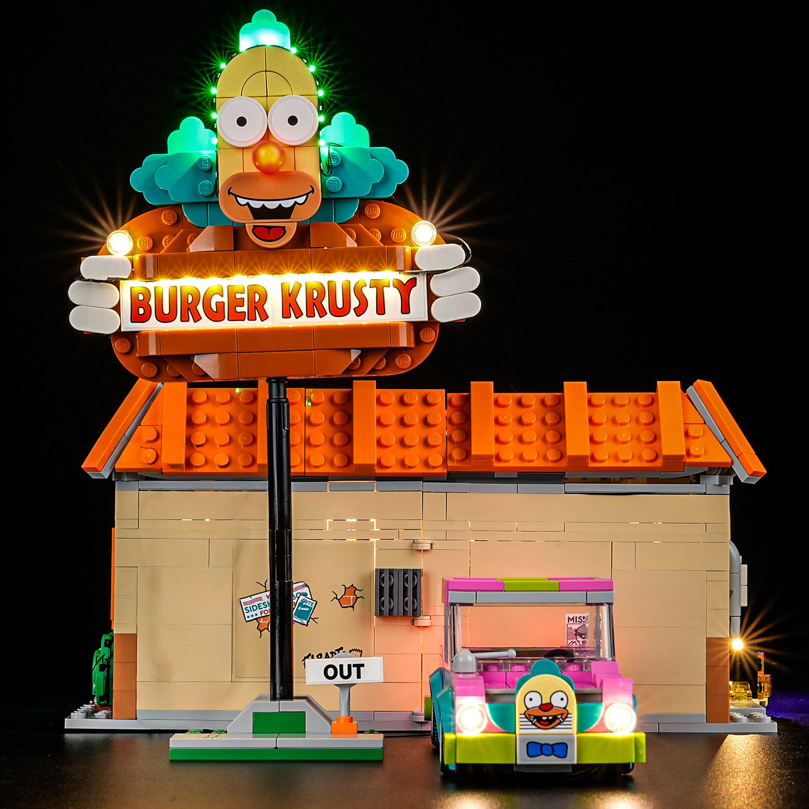 Lightailing Light Kit For LEGO The Simpsons™: Krusty Burger #10352-5