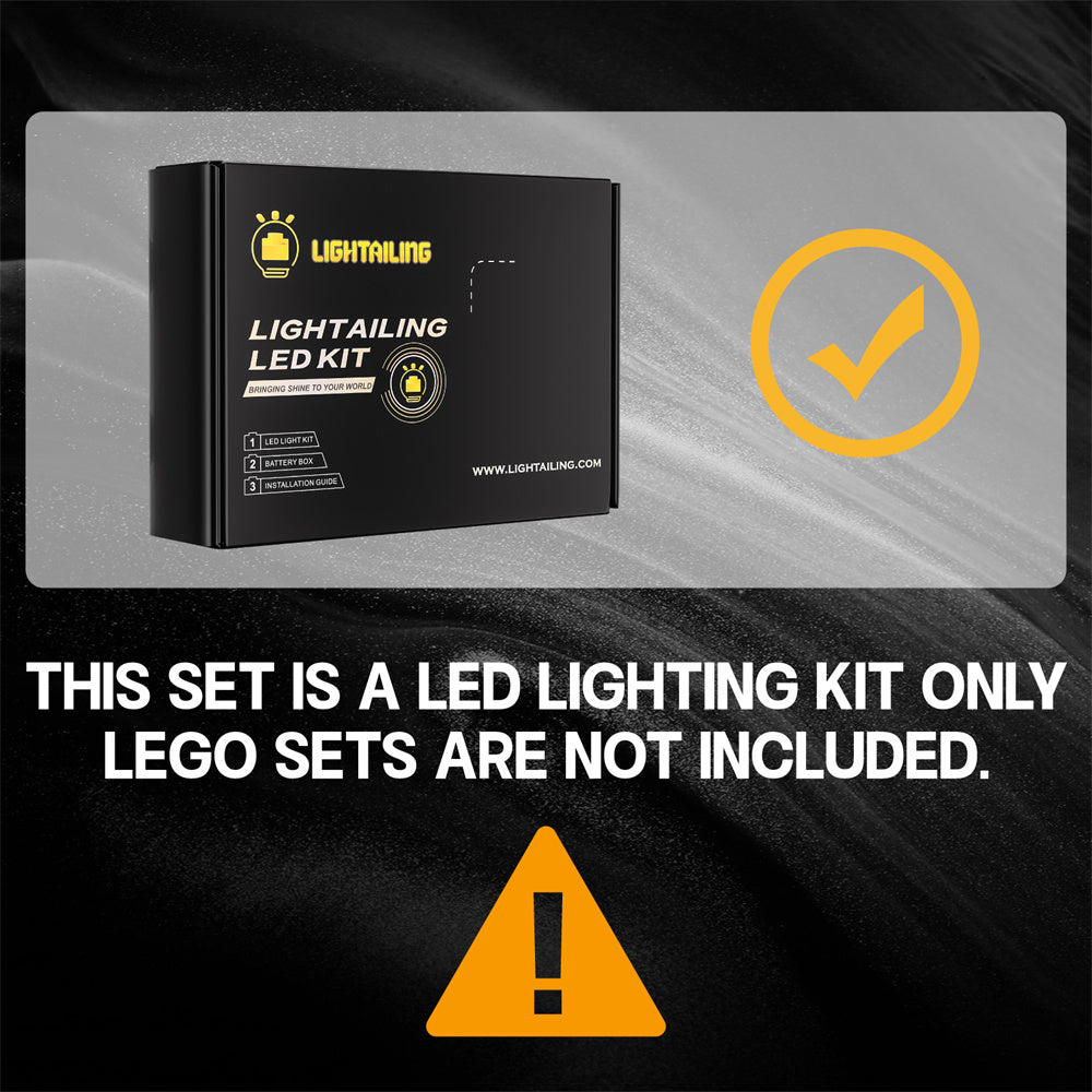 Beleuchtungsset für Heihei 43272-Lightailing