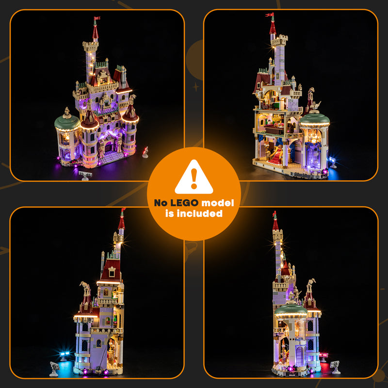 Lightailing Light Kit For Beauty and the Beast Castle