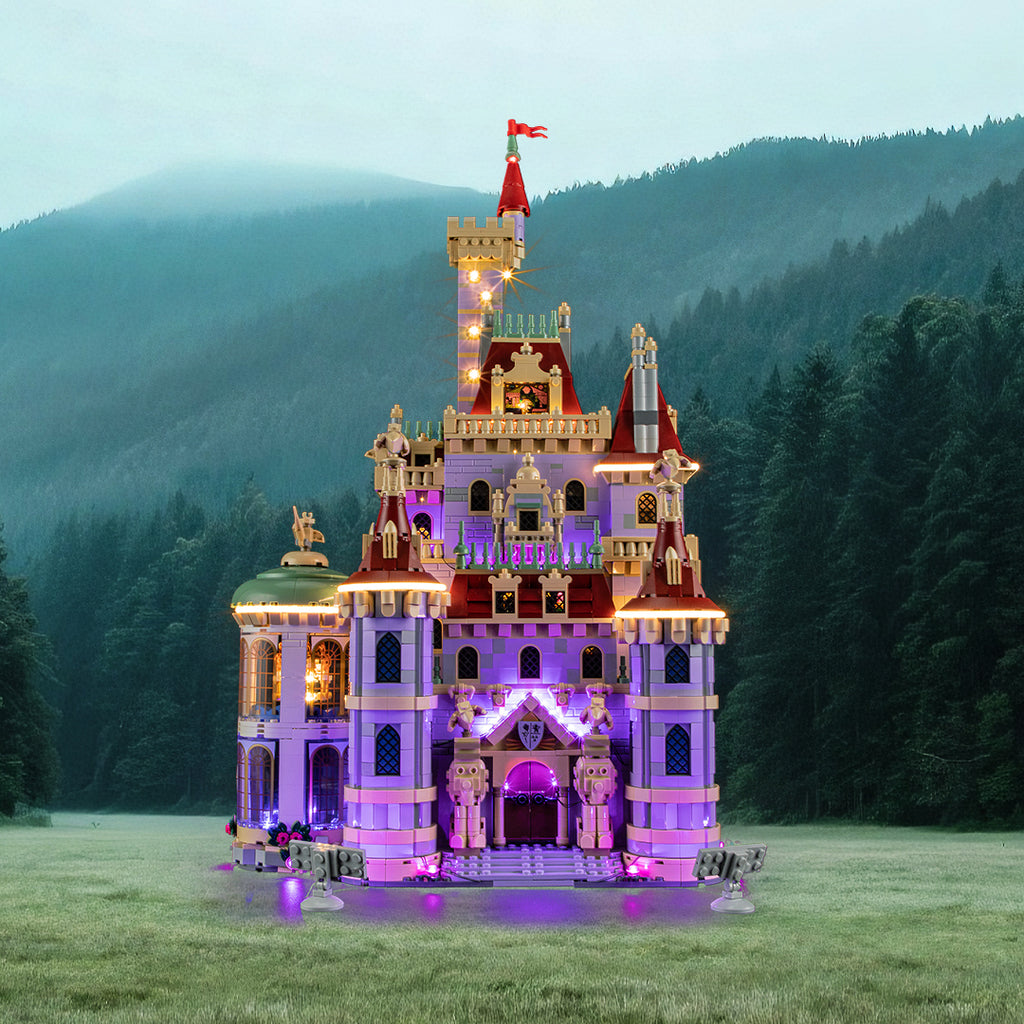 Light Kit for Beauty and the Beast Castle 43263-Lightailing