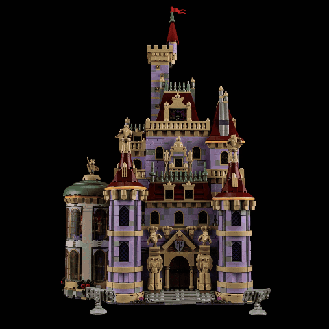 Lightailing Light Kit For Beauty and the Beast Castle #43263-2