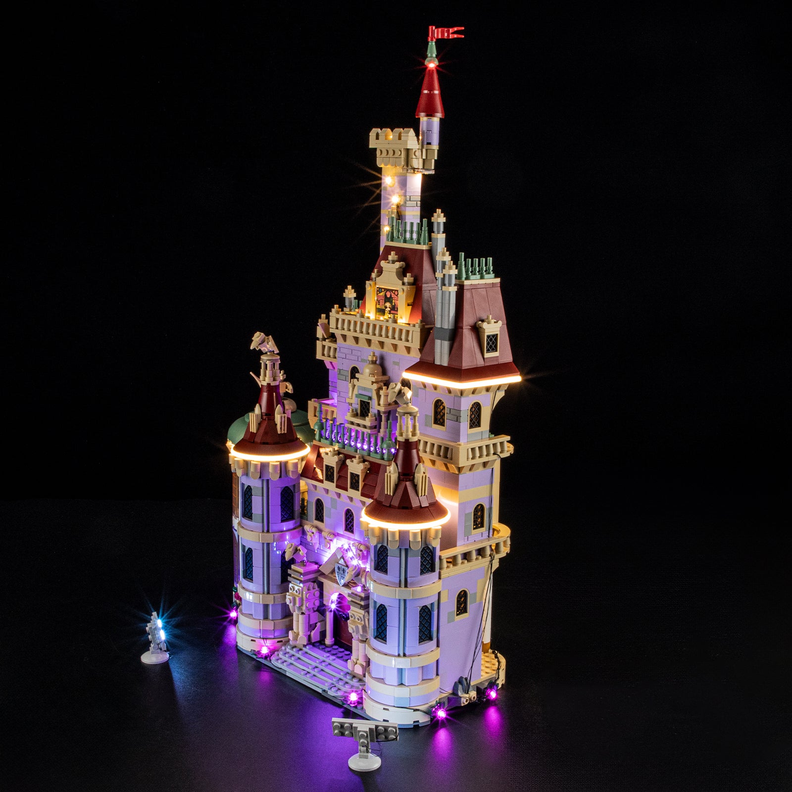 Lightailing Light Kit For Beauty and the Beast Castle #43263-5