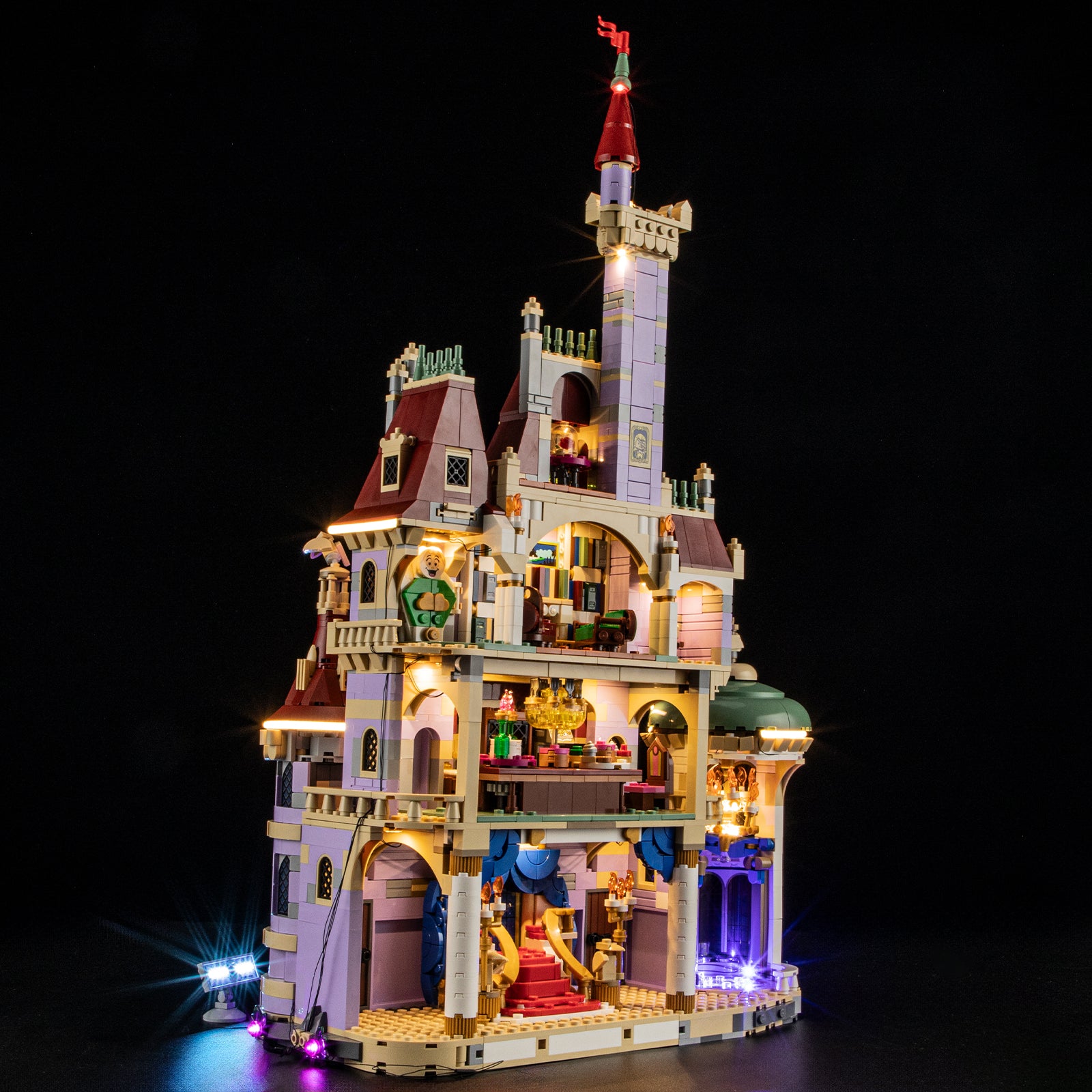 Lightailing Light Kit For Beauty and the Beast Castle #43263-6