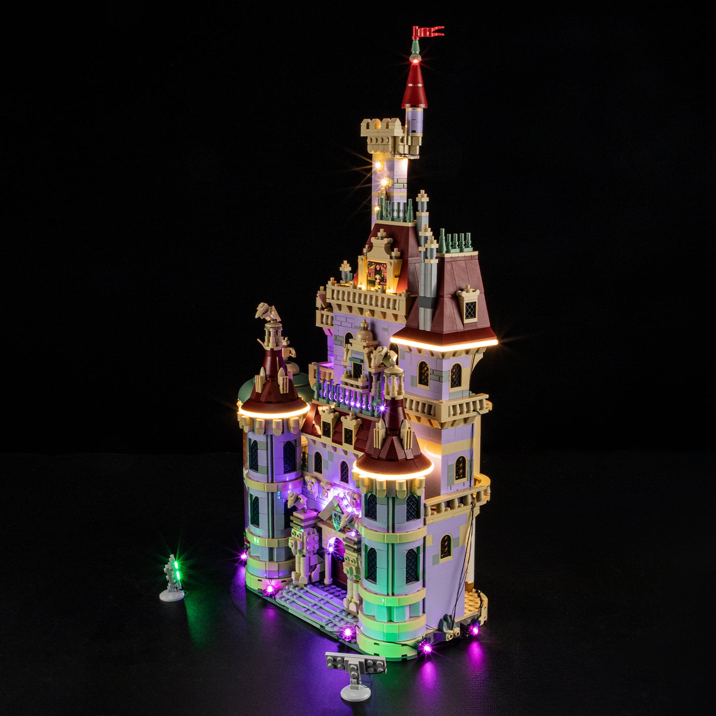 Lightailing Light Kit For Beauty and the Beast Castle #43263-7
