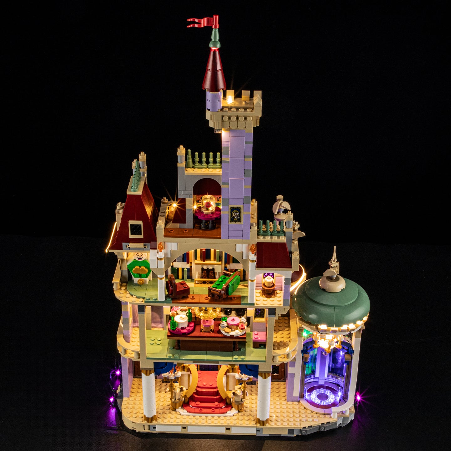 Lightailing Light Kit For Beauty and the Beast Castle #43263-8