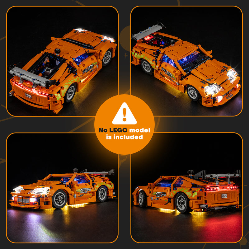 Lightailing Light Kit For Fast and Furious Toyota Supra MK4