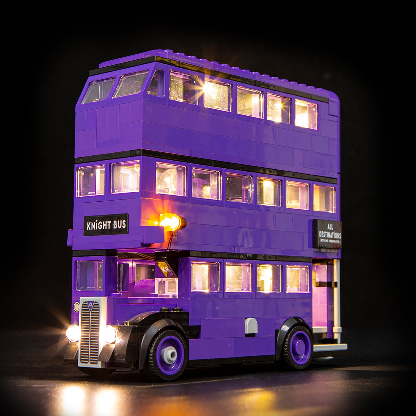 Lightailing Light Kit For LEGO Knight Bus Adventure #76446- 1