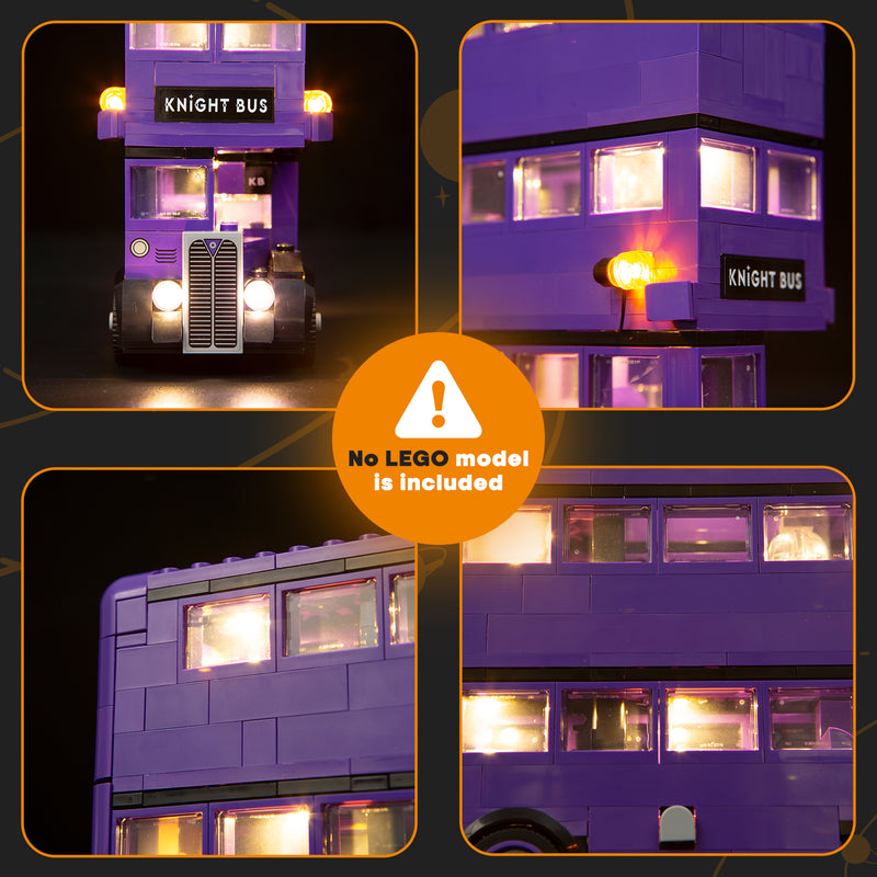 Lightailing Light Kit For LEGO Knight Bus Adventure