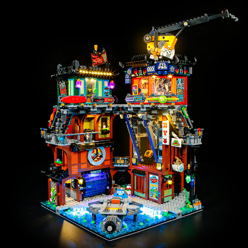 Lightailing Light Kit For NINJAGO City Workshops