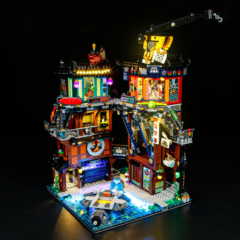 Lightailing Light Kit For NINJAGO City Workshops