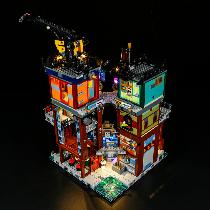 Light Kit for LEGO NINJAGO City Workshops 71837 Lightailing