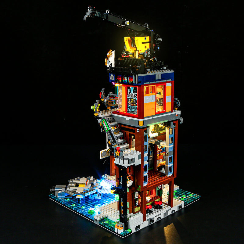 Lightailing Light Kit For NINJAGO City Workshops