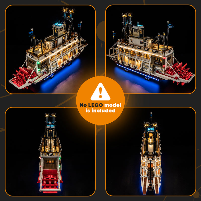 Lightailing Light Kit For River Steamboat