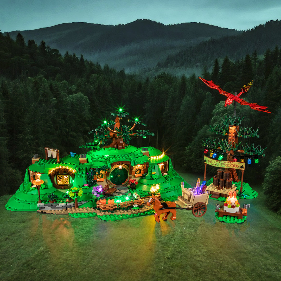 Lightailing Light Kit For The Lord of the Rings: The Shire #10354-1