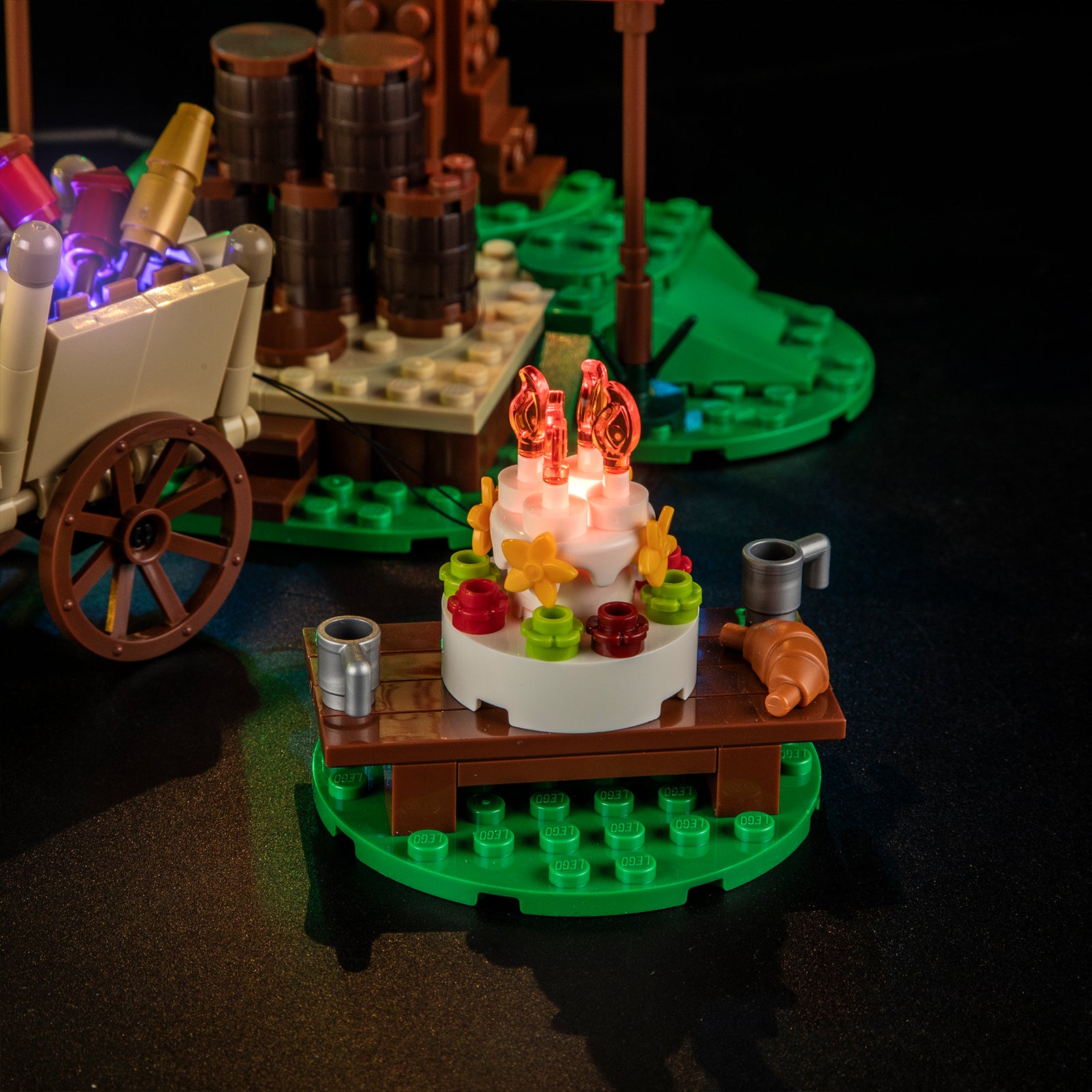 Lightailing Light Kit For The Lord of the Rings: The Shire #10354-12