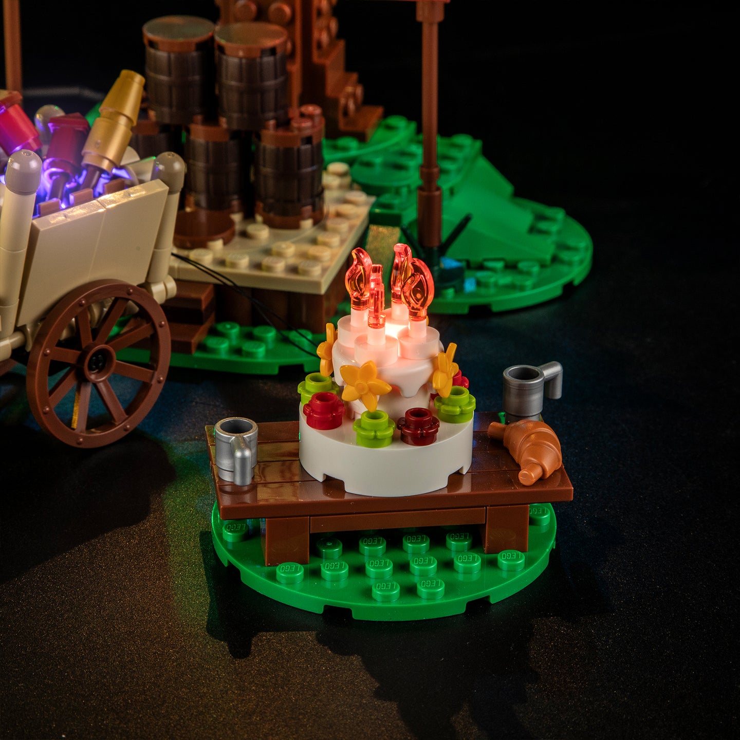 Lightailing Light Kit For The Lord of the Rings: The Shire #10354-12