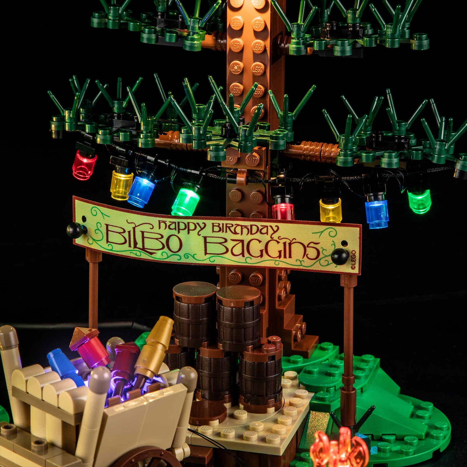 Lightailing Light Kit For The Lord of the Rings: The Shire #10354-13