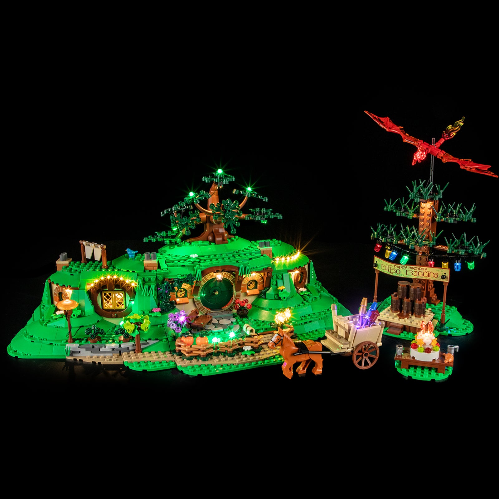 Lightailing Light Kit For The Lord of the Rings: The Shire #10354-3