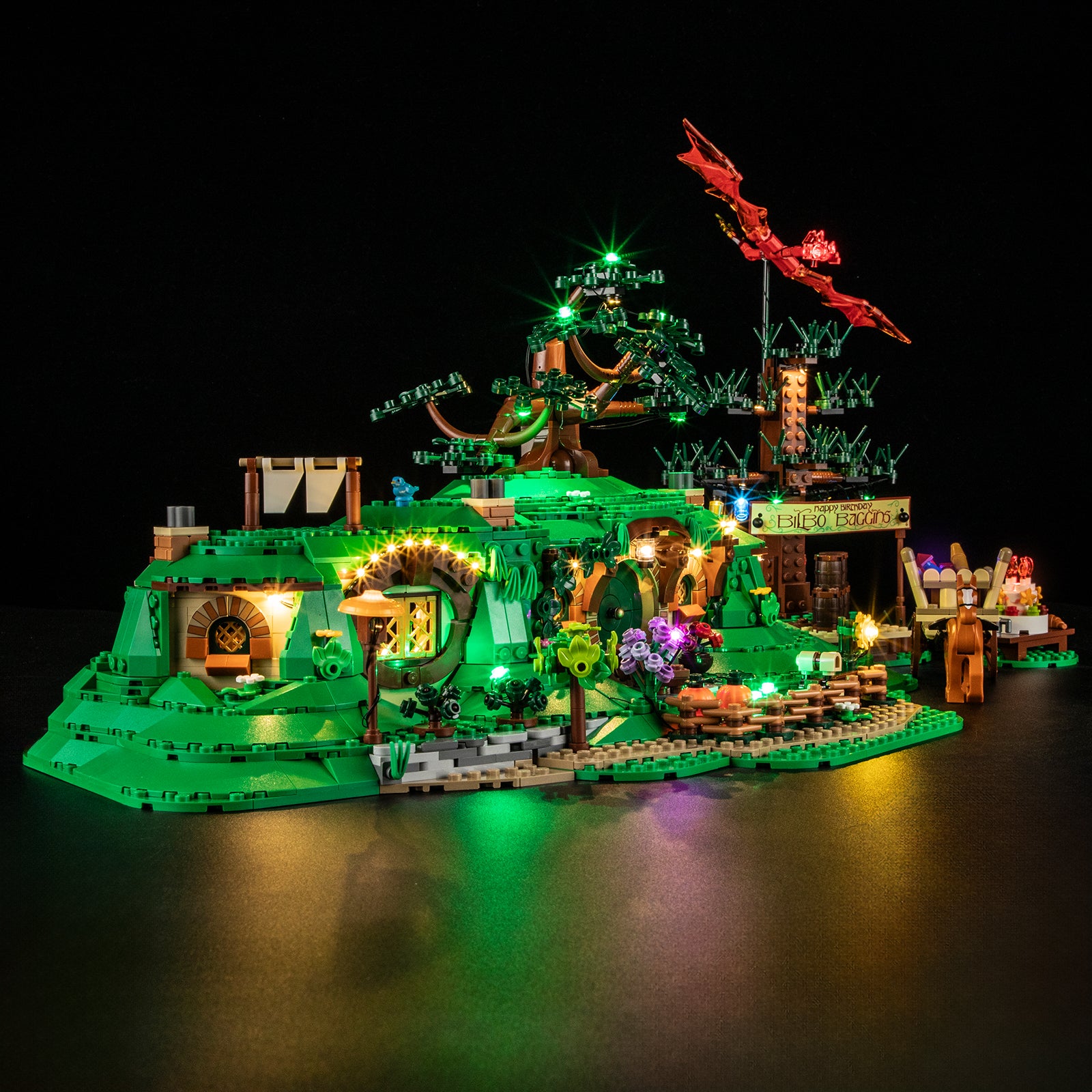 Lightailing Light Kit For The Lord of the Rings: The Shire #10354-4
