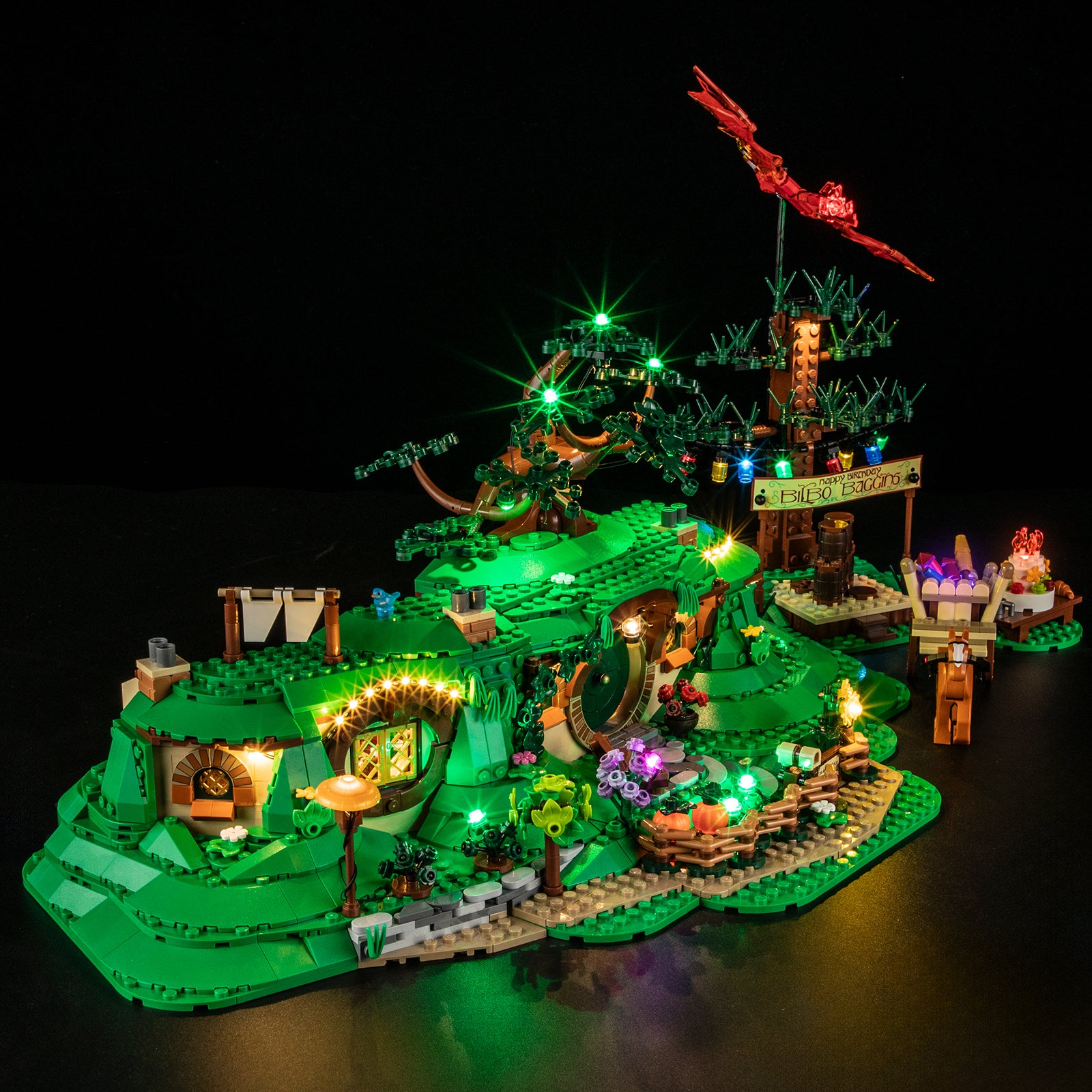 Lightailing Light Kit For The Lord of the Rings: The Shire #10354-6