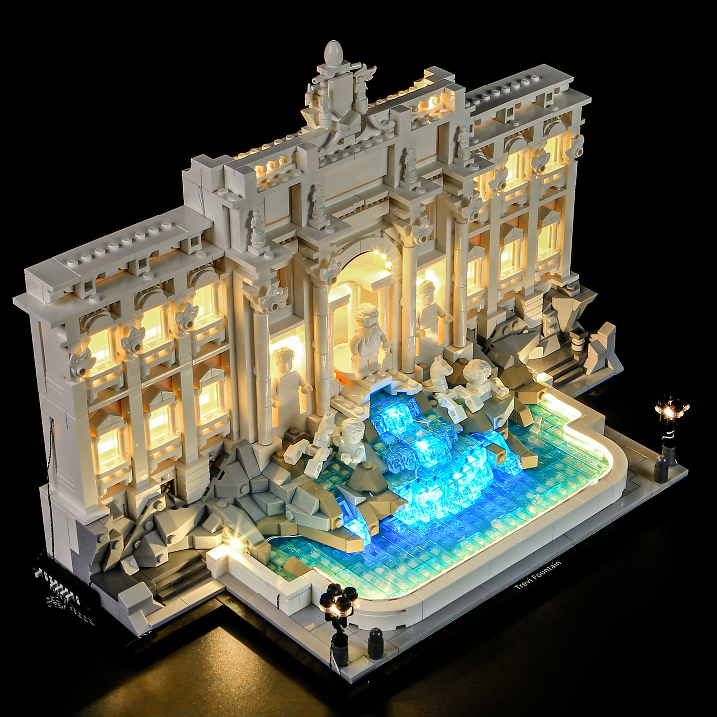 Lightailing Light Kit For Trevi Fountain #21062(Remote Version)-4