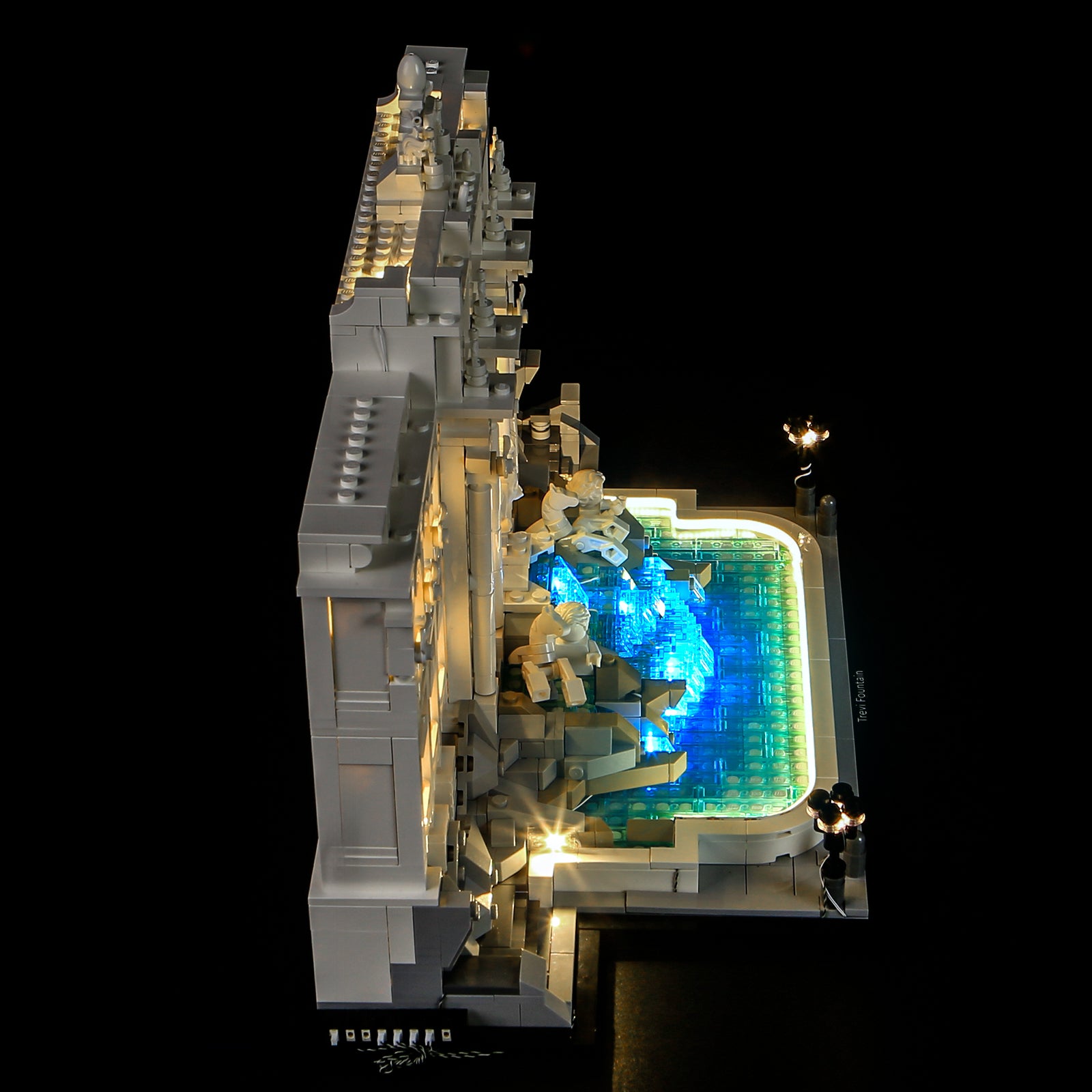 Lightailing Light Kit For Trevi Fountain #21062(Remote Version)-5
