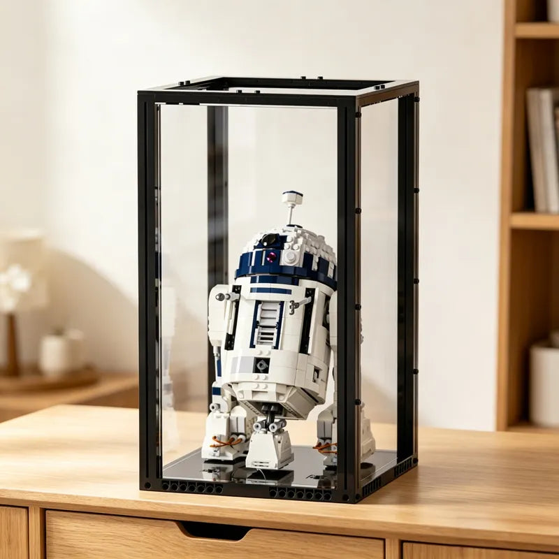 Front-Opening Display Case for LEGO® Models – 19 × 19 × 32 cm | BRIKSMAX