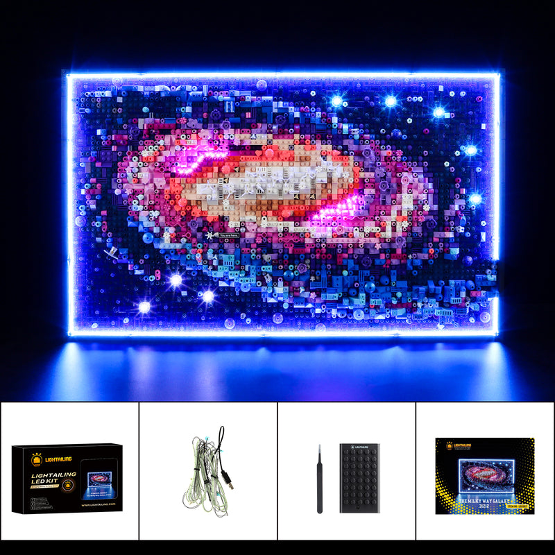 Light Kit For The Milky Way Galaxy 31212 -Lightailing