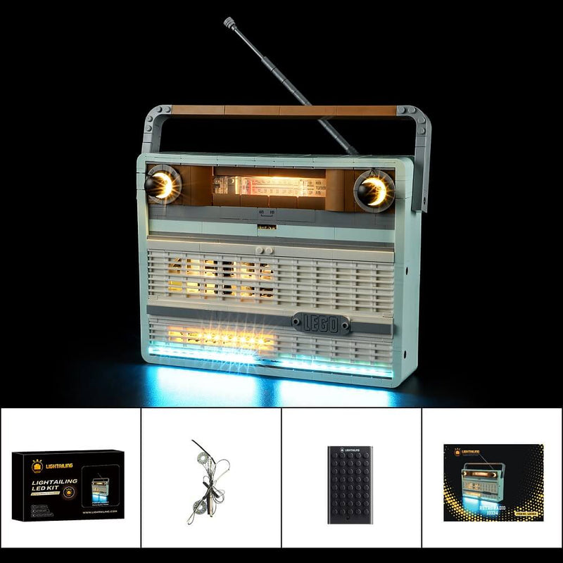 Lightailing Light Kit For LEGO Retro Radio 10334-8