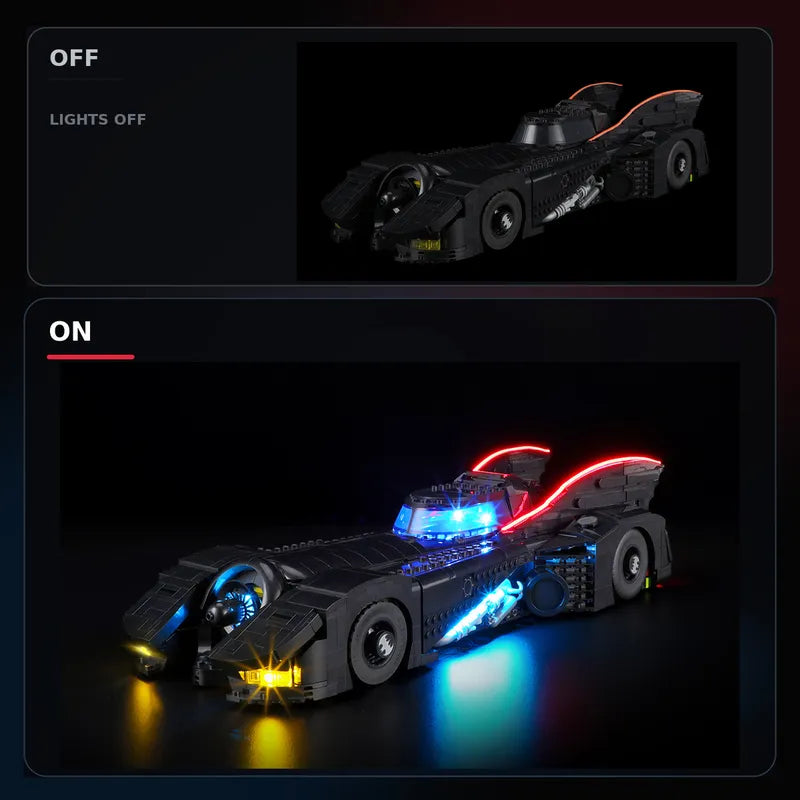 Light Kit for Batman Returns Batmobile 76355 - Briksmax 2.0