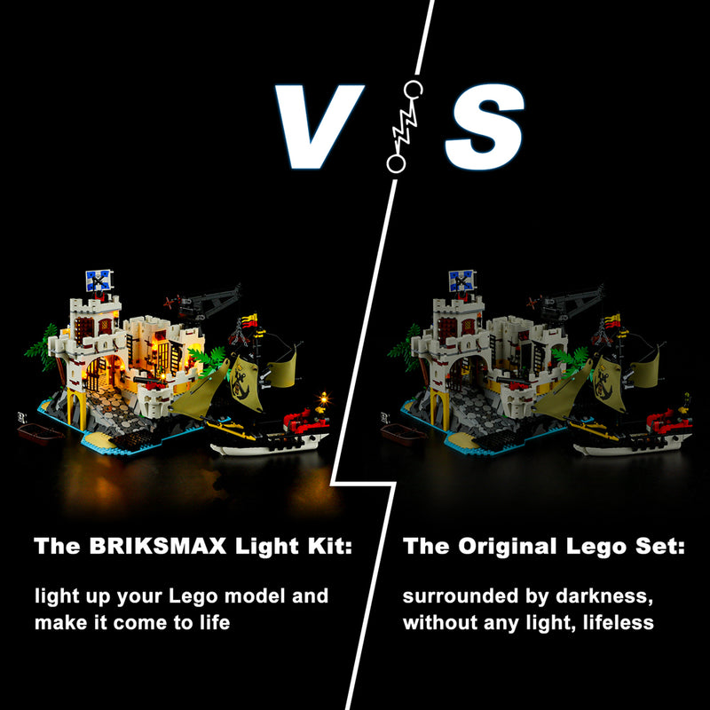 BriksMax Light Kits For LEGO® Eldorado Fortress 10320