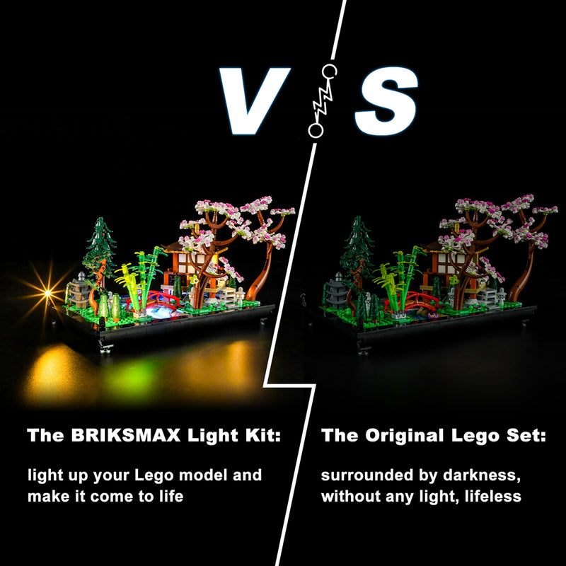 BriksMax Light Kit For Tranquil Garden 10315