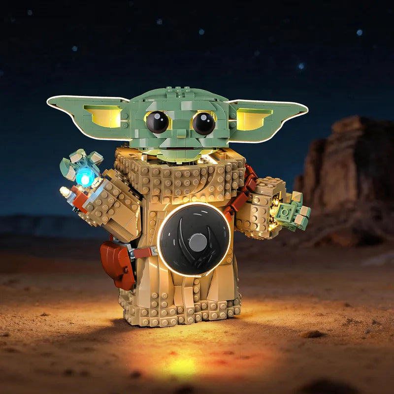 Light Kit for  Grogu (Mandalorian Apprentice) 75446 - Briksmax 2.0