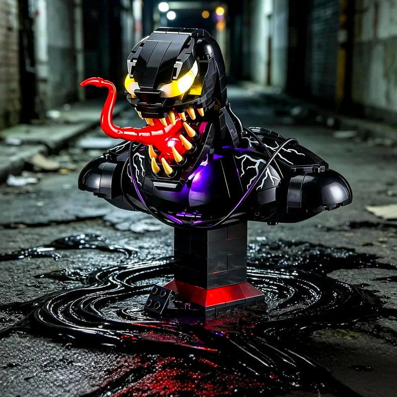 Light kit for Venom Bust 76356 | Briksmax 2.0